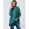 image:imageANRABESS Womens Turtleneck Oversized Sweaters Fall OutfitsGrass