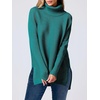 image:imageANRABESS Womens Turtleneck Oversized Sweaters Fall OutfitsGrass