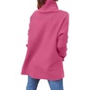 image:imageANRABESS Womens Turtleneck Oversized Sweaters Fall OutfitsHot Pink