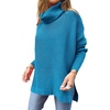 image:imageANRABESS Womens Turtleneck Oversized Sweaters Fall OutfitsLake