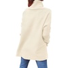 image:imageANRABESS Womens Turtleneck Oversized Sweaters Fall OutfitsParchment Apricot