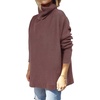 image:imageANRABESS Womens Turtleneck Oversized Sweaters Fall OutfitsRose