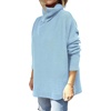 image:imageANRABESS Womens Turtleneck Oversized Sweaters Fall OutfitsSky