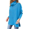 image:imageANRABESS Womens Turtleneck Oversized Sweaters Fall OutfitsSky Blue