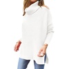 image:imageANRABESS Womens Turtleneck Oversized Sweaters Fall OutfitsWhite