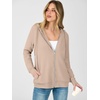 image:imageANRABESS Womens Zip Up Hoodie Long Sleeve Hooded Sweatshirts FallBeige