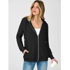 image:imageANRABESS Womens Zip Up Hoodie Long Sleeve Hooded Sweatshirts FallBlack