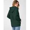 image:imageANRABESS Womens Zip Up Hoodie Long Sleeve Hooded Sweatshirts FallDark Green