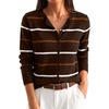 Coffe Orange Stripe