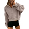 image:imageANRABESS Sweatshirt for Women Oversized Cropped Fall OutfitsMocha