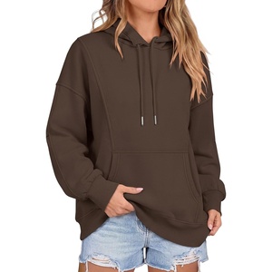 image:imageANRABESS Fashion Hoodies for Women Oversized Longline Fall OutfitsCoffee