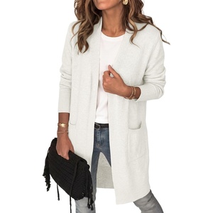 image:imageANRABESS Womens Lightweight Long Cardigan Sweaters 2026 Fall OutfitsCream White