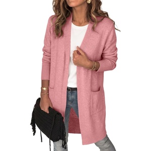 image:imageANRABESS Womens Lightweight Long Cardigan Sweaters 2026 Fall OutfitsPink