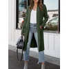 image:imageANRABESS Cardigan Sweater for Womens 2026 Fall Oversized with PocketsArmy Green