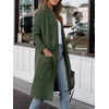 image:imageANRABESS Cardigan Sweater for Womens 2026 Fall Oversized with PocketsArmy Green