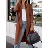 image:imageANRABESS Cardigan Sweater for Womens 2026 Fall Oversized with PocketsCoffee