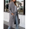 image:imageANRABESS Cardigan Sweater for Womens 2026 Fall Oversized with PocketsDark Gray