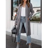 image:imageANRABESS Cardigan Sweater for Womens 2026 Fall Oversized with PocketsDark Gray