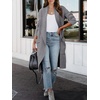 image:imageANRABESS Cardigan Sweater for Womens 2026 Fall Oversized with PocketsGray