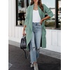 image:imageANRABESS Cardigan Sweater for Womens 2026 Fall Oversized with PocketsGray Green