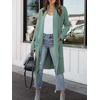 image:imageANRABESS Cardigan Sweater for Womens 2026 Fall Oversized with PocketsGray Green