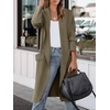 image:imageANRABESS Cardigan Sweater for Womens 2026 Fall Oversized with PocketsKhaki Brown