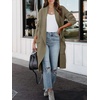 image:imageANRABESS Cardigan Sweater for Womens 2026 Fall Oversized with PocketsKhaki Brown