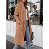 image:imageANRABESS Cardigan Sweater for Womens 2026 Fall Oversized with PocketsKhaki Pink