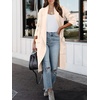image:imageANRABESS Cardigan Sweater for Womens 2026 Fall Oversized with PocketsLight Pink