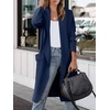 image:imageANRABESS Cardigan Sweater for Womens 2026 Fall Oversized with PocketsNavy Blue