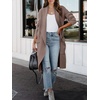 image:imageANRABESS Cardigan Sweater for Womens 2026 Fall Oversized with PocketsNutmeg