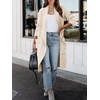 image:imageANRABESS Cardigan Sweater for Womens 2026 Fall Oversized with PocketsParchment