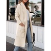 image:imageANRABESS Cardigan Sweater for Womens 2026 Fall Oversized with PocketsParchment