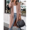 image:imageANRABESS Cardigan Sweater for Womens 2026 Fall Oversized with PocketsPeach Khaki