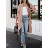 image:imageANRABESS Cardigan Sweater for Womens 2026 Fall Oversized with PocketsPeach Khaki