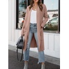 image:imageANRABESS Cardigan Sweater for Womens 2026 Fall Oversized with PocketsPeach Khaki