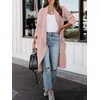 image:imageANRABESS Cardigan Sweater for Womens 2026 Fall Oversized with PocketsPink
