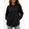 image:imageANRABESS Womens Fashion Hoodie with PocketsBlack
