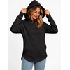 image:imageANRABESS Womens Fashion Hoodie with PocketsBlack