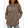 image:imageANRABESS Womens Fashion Hoodie with PocketsLight Coffee