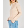image:imageANRABESS Womens Long Sleeve Lightweight Mock Neck Fall SweatersBeige