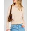 image:imageANRABESS Womens Long Sleeve Lightweight Mock Neck Fall SweatersBeige