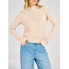 image:imageANRABESS Womens Long Sleeve Lightweight Mock Neck Fall SweatersBeige