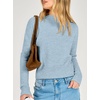 image:imageANRABESS Womens Long Sleeve Lightweight Mock Neck Fall SweatersBlue