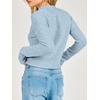 image:imageANRABESS Womens Long Sleeve Lightweight Mock Neck Fall SweatersBlue
