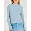 image:imageANRABESS Womens Long Sleeve Lightweight Mock Neck Fall SweatersBlue