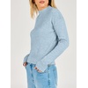 image:imageANRABESS Womens Long Sleeve Lightweight Mock Neck Fall SweatersBlue
