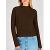 image:imageANRABESS Womens Long Sleeve Lightweight Mock Neck Fall SweatersBrown