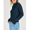 image:imageANRABESS Womens Long Sleeve Lightweight Mock Neck Fall SweatersDeep Blue