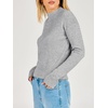 image:imageANRABESS Womens Long Sleeve Lightweight Mock Neck Fall SweatersDeep Grey